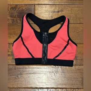 Fabletics Emmy Sports Bra Front Zip **READ**